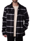 CAMPERA LAMB BLACK/WHITE ( IMPORT)