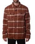 CAMPERA LAMB BROWN/WHITE IMPORTADO