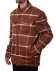 CAMPERA LAMB BROWN/WHITE IMPORTADO