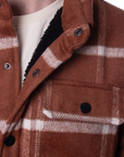 CAMPERA LAMB BROWN/WHITE IMPORTADO