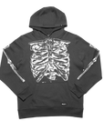 BUZO SKELETON ASPHALT/OFFWHITE IMPORTADO