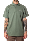 POLO OLIVE/WHITE IMPORTADO