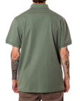 POLO OLIVE/WHITE IMPORTADO