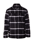 CAMPERA LAMB BLACK/WHITE ( IMPORT)