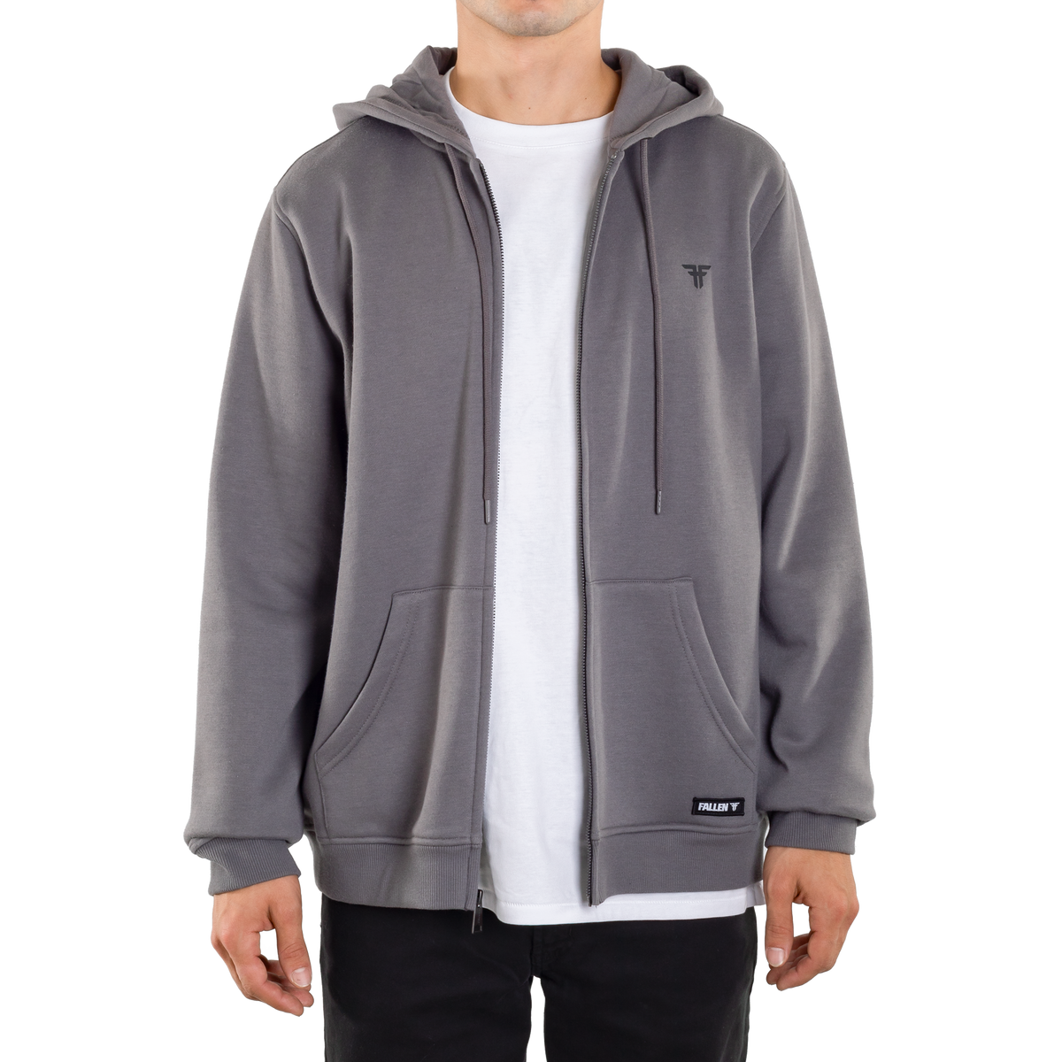 BUZO TRADEMARK LOGO ZIP IMPORTADO