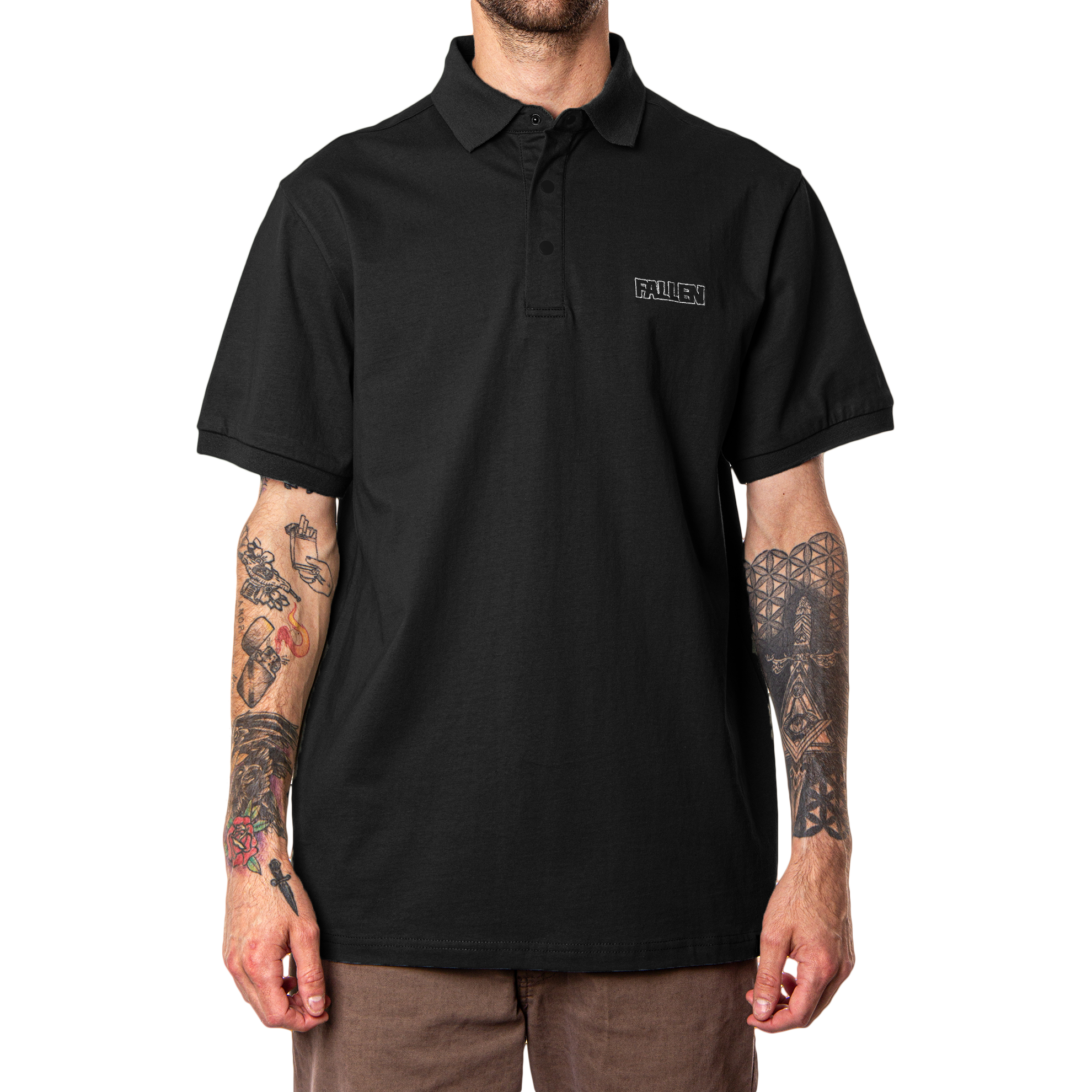 POLO BLACK/WHITE IMPORTADO