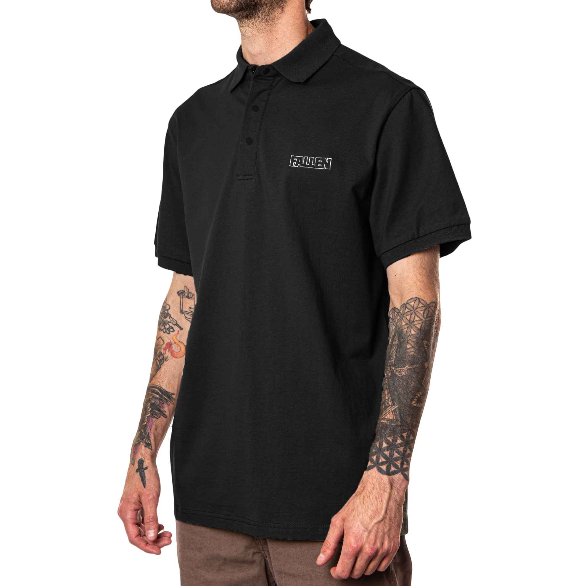 POLO BLACK/WHITE IMPORTADO