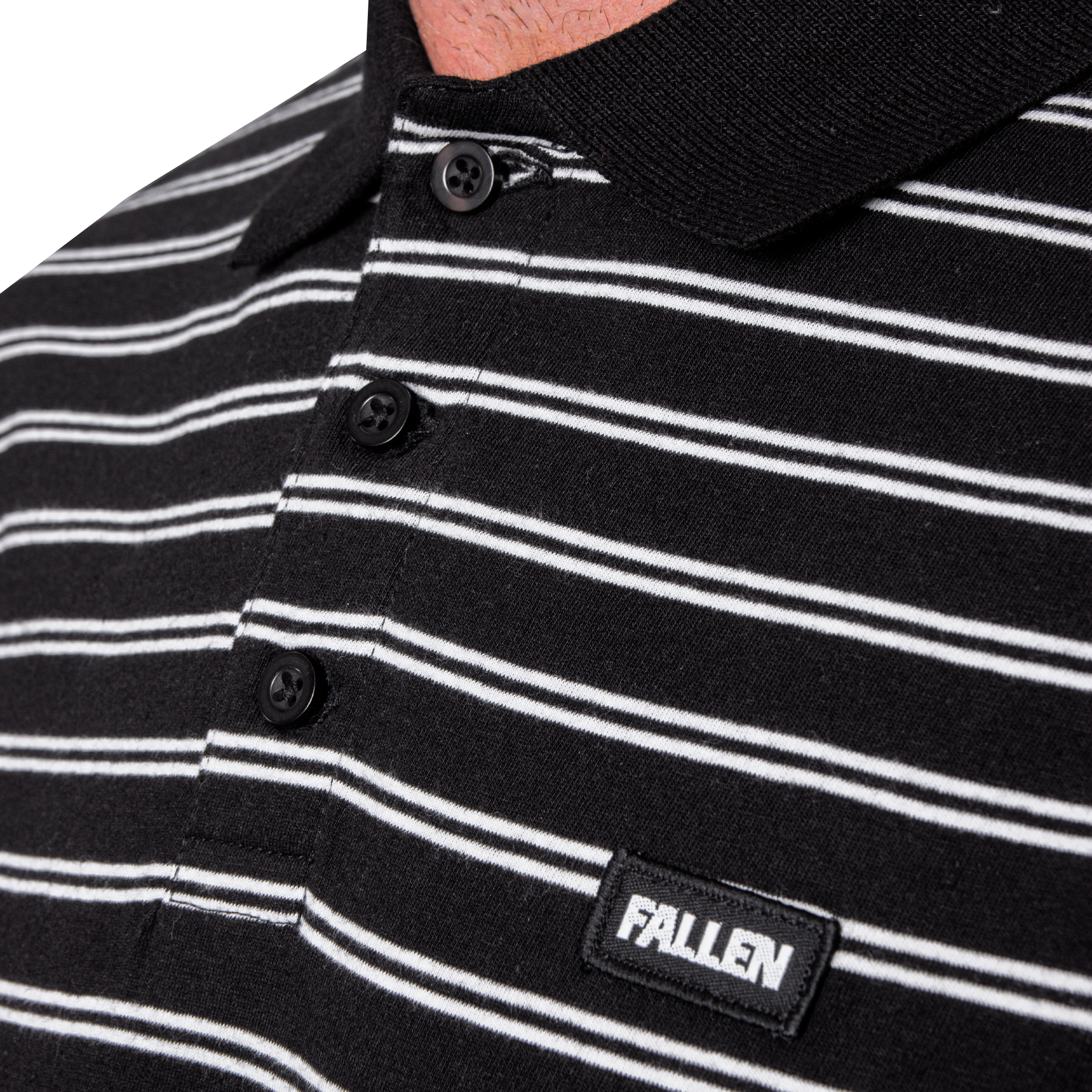 REMERA POLO STRIPE IMPORTADO - Fallenfootwear-AR