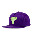 CAP INSIGNIA FLAT PURPLE/LIME