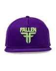 CAP INSIGNIA FLAT PURPLE/LIME