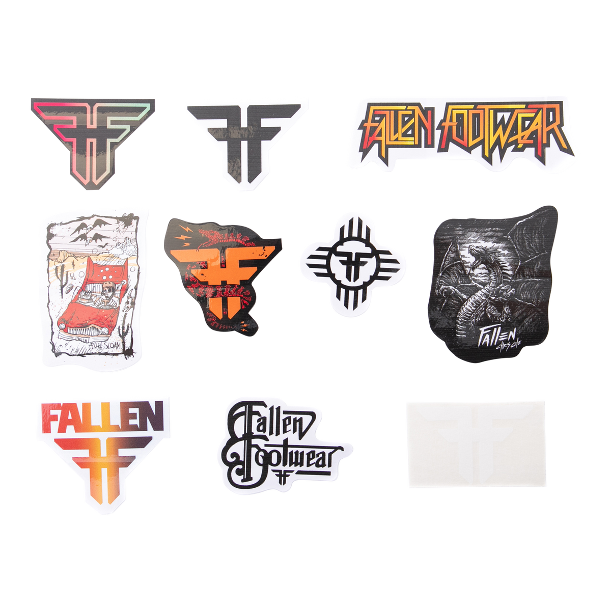 STICKERS PACK 2 DRAGON – Fallenfootwear-AR