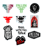 STICKERS  PACK 2 MASKS